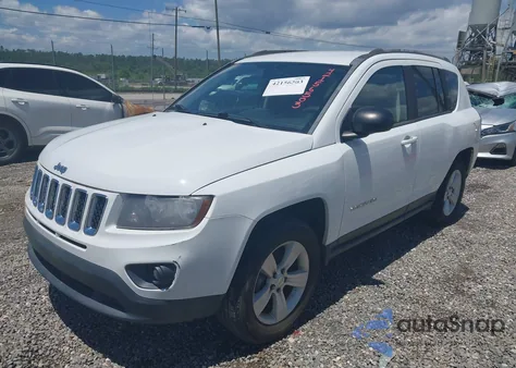 2016 Jeep Compass Sport from USA, damaged, VIN 1C4NJCBA6GD560179